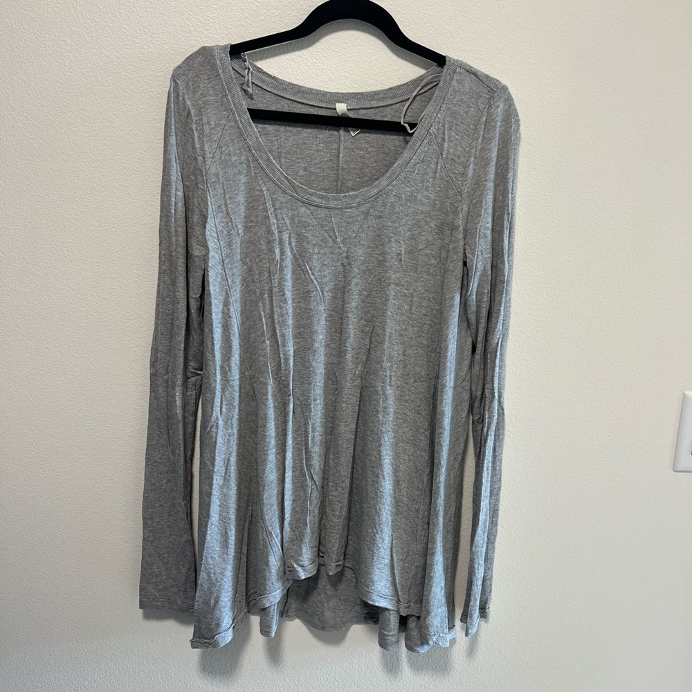 Free people gray tunic
